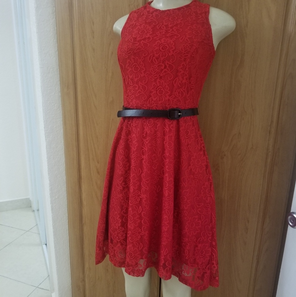 Beautiful red dress